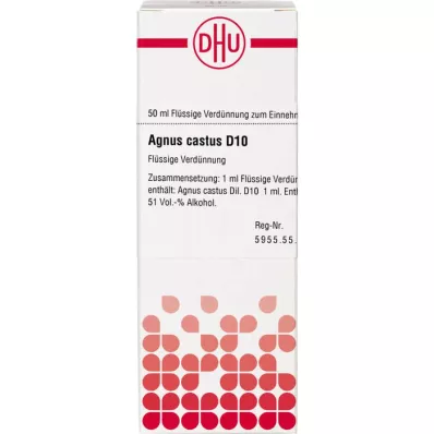AGNUS CASTUS D 10 Skiedimas, 50 ml AGNUS CASTUS D 10 Skiedimas, 50 ml