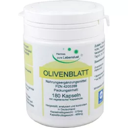 OLIVENBLATT-Ekstraktas Vegi kapsulės, 180 vnt