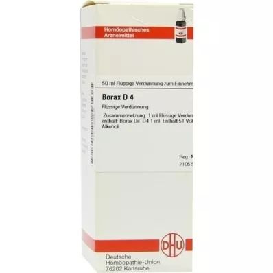 BORAX D 4 skiedimas, 50 ml