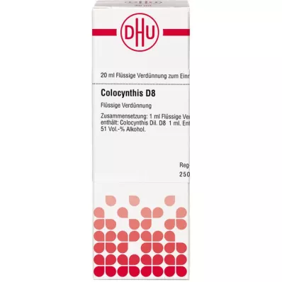 COLOCYNTHIS D 8 Skiedimas, 20 ml COLOCYNTHIS D 8 Skiedimas, 20 ml