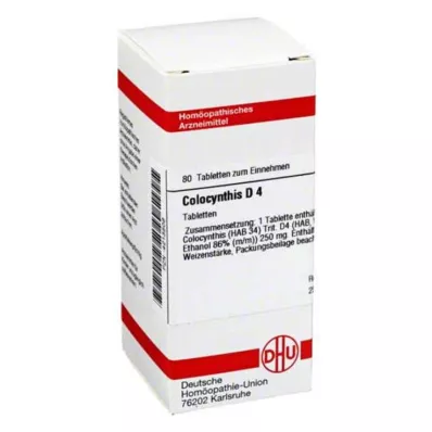 COLOCYNTHIS D 4 tabletės, 80 valandų