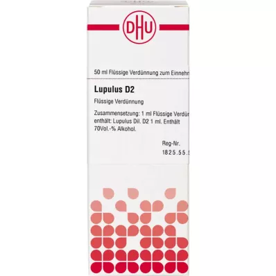 LUPULUS D 2 praskiedimas, 50 ml LUPULUS D 2 praskiedimas, 50 ml