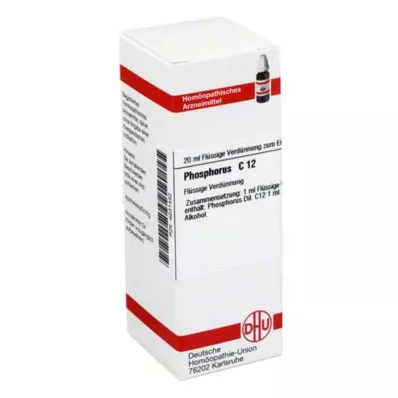 PHOSPHORUS C 12 praskiedimas, 20 ml