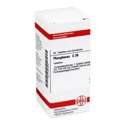 PHOSPHORUS C 30 tabletės, 80 vnt