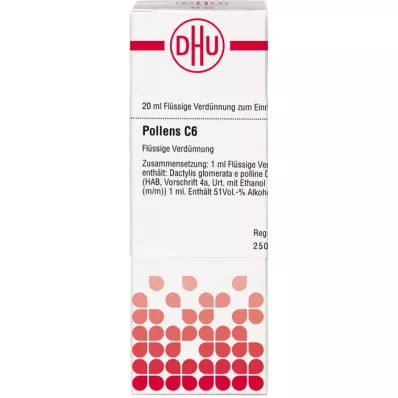 POLLENS C 6 skiedimas, 20 ml POLLENS C 6 skiedimas, 20 ml