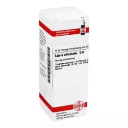 SALVIA OFFICINALIS D 6 Skiedimas, 20 ml