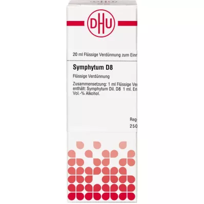 SYMPHYTUM D 8 Skiedimas, 20 ml