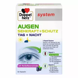 DOPPELHERZ Eye Vision+Protection sistemos kapsulės, 60 vnt