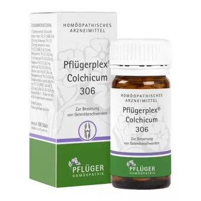 PFLÜGERPLEX Colchicum 306 tabletės, 100 vnt PFLÜGERPLEX Colchicum 306 tabletės, 100 vnt