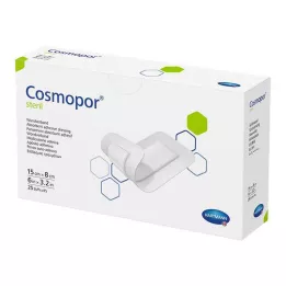 COSMOPOR sterilus žaizdos tvarstis 8x15 cm, 25 vnt