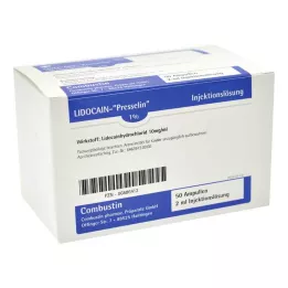 LIDOCAIN PRESSELIN 1% injekcinis tirpalas, 100X2 ml