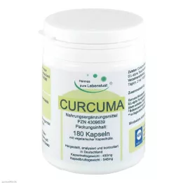 CURCUMA VEGI kapsulės, 180 vnt