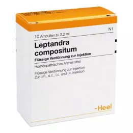 LEPTANDRA COMPOSITUM Ampulės, 10 vnt