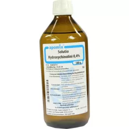 SOLUTIO HIDROKSIKVINAS. 0,4%, 500 ml