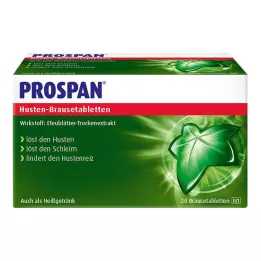 PROSPAN Šnypščiosios tabletės nuo kosulio, 20 vnt