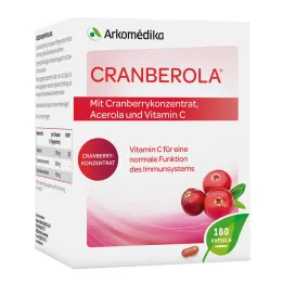 CRANBEROLA kapsulės, 180 vnt