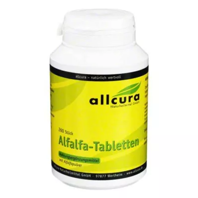 ALFALFA TABLETĖS, 130 g