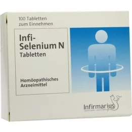 INFI SELENIUM N tabletės, 100 vnt
