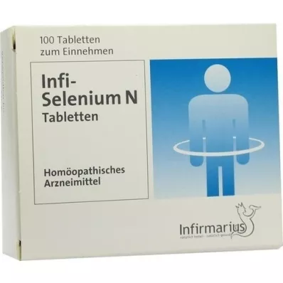 INFI SELENIUM N tabletės, 100 vnt