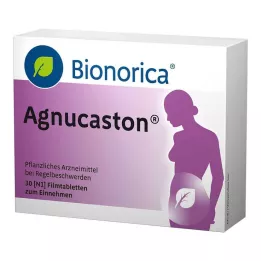 AGNUCASTON Plėvele dengtos tabletės, 30 vnt