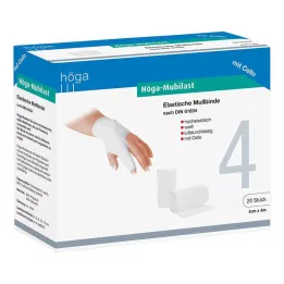 HÖGA-MUBILAST Fiksacinis tvarstis 4 cmx4 m su celofanu, 1 vnt