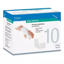 HÖGA-MUBILAST Fiksacinis tvarstis 10 cmx4 m su celofanu, 1 vnt