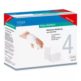 HÖGA-MUBILAST Fiksacinis tvarstis 4 cmx4 m be celofano, 20 vnt