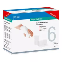 HÖGA-MUBILAST Fiksacinis tvarstis 6 cmx4 m be celofano, 20 vnt