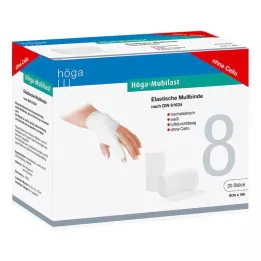 HÖGA-MUBILAST Fiksacinis tvarstis 8 cmx4 m be celofano, 20 vnt