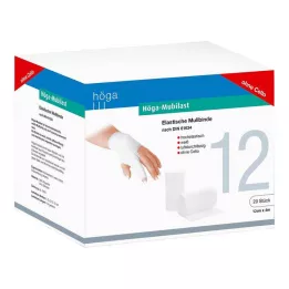 HÖGA-MUBILAST Fiksacinis tvarstis 12 cmx4 m be celofano, 20 vnt