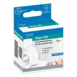 HÖGA-SILK Gipsas 1,25 cmx5 m, 1 vnt
