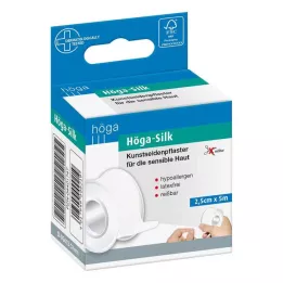 HÖGA-SILK Gipsas 2,5 cmx5 m, 1 vnt