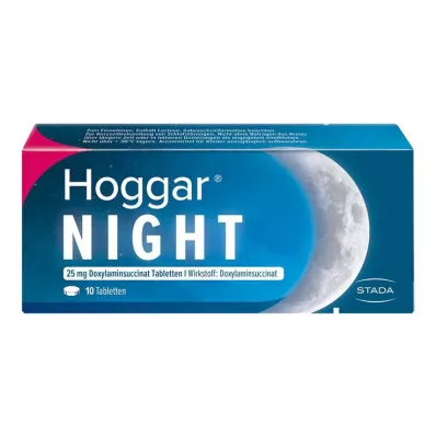 HOGGAR Naktinės tabletės, 10 vnt
