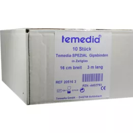 GIPSBINDE Temedia special 16 cmx3 m, 10 vnt