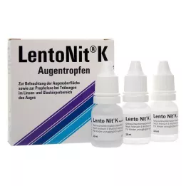 LENTO NIT K akių lašai, 3X10 ml