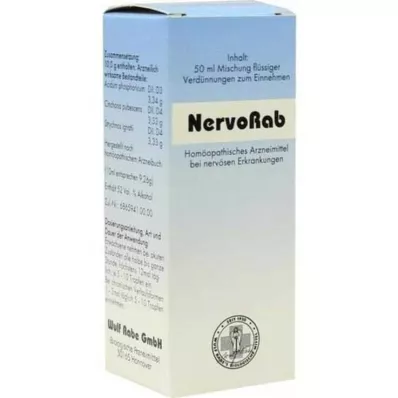 NERVORAB Lašai, 50 ml