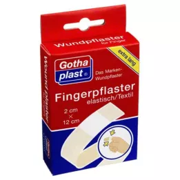 GOTHAPLAST Pirštų tvarstis 2x12 cm elastinis, 5X2 vnt