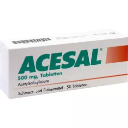 ACESAL Tabletės, 50 vnt