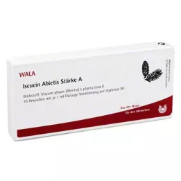 ISCUCIN abietis Stiprumo A ampulės, 10X1 ml
