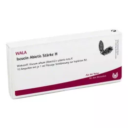 ISCUCIN abietis Strength H Ampules, 10X1 ml