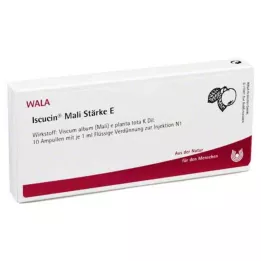 ISCUCIN mali Strength E ampulės, 10X1 ml