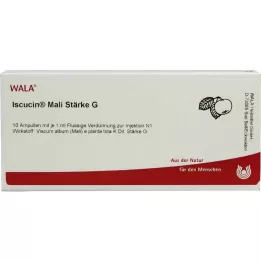 ISCUCIN mali stiprumo G ampulės, 10X1 ml