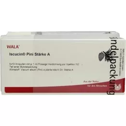 ISCUCIN pini stiprumo A ampulės, 50x1 ml