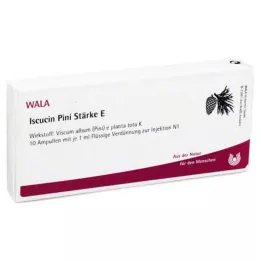 ISCUCIN pini stiprumo E ampulės, 10x1 ml