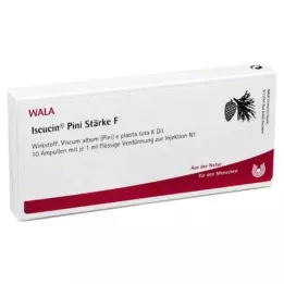 ISCUCIN pini stiprumo F ampulės, 10x1 ml