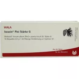ISCUCIN pini stiprumo G ampulės, 10x1 ml