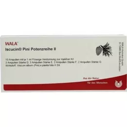 ISCUCIN pini potencijos serijos II ampulės, 10X1 ml