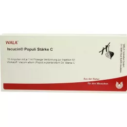 ISCUCIN populi Strength C ampulės, 10X1 ml