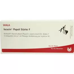 ISCUCIN populi Strength F ampulės, 10X1 ml