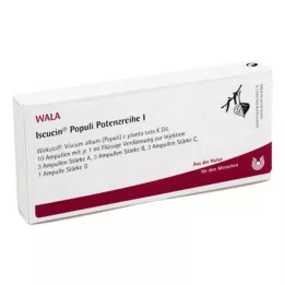 ISCUCIN populi potencijos I serijos ampulės, 10X1 ml